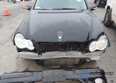2005 Mercedes-Benz C 230 Kompressor Sport from USA, damaged, VIN WDBRF40J55F637457
